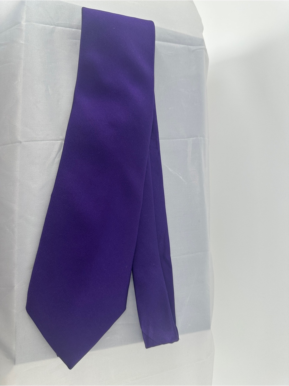 Neiman Marcus purple silk tie
